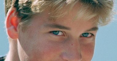 Teenage heartthrob: Prince William, 15, in 1997 was sweeping the nation with his burgeoning good looks, beachy blonde hair and cheeky smile