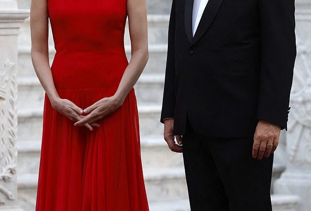 Princess Charlene of Monaco has pulled out of an official trip to Japan with her husband Prince Albert (seen in Monaco in June)