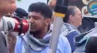 Pro-Palestinian activist who avoided prosecution after chanting 'I love the 7th of October' is Islamist refugee granted asylum in Britain