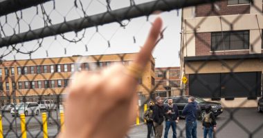 Protesters Blocking, Shaking Gates of ICE Facility Pummeled by Agents