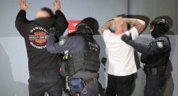 Raptor squad raid alleged Nomad bikie gang clubhouse in Sydney