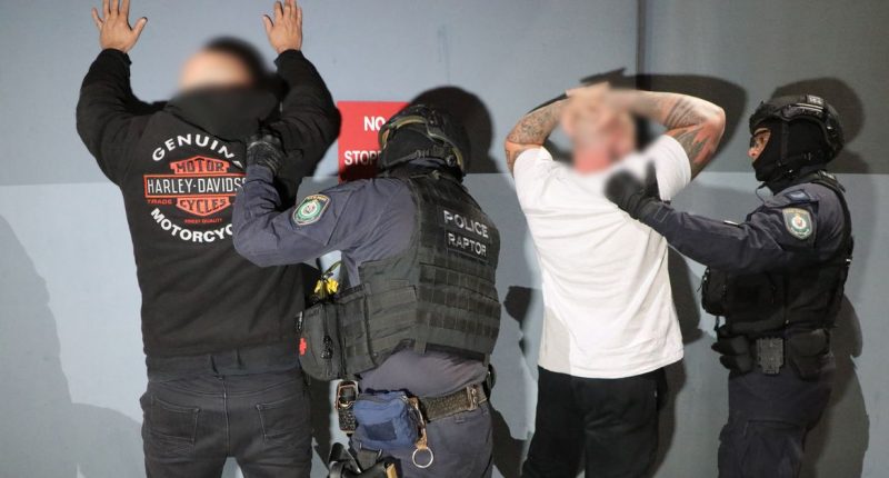 Raptor squad raid alleged Nomad bikie gang clubhouse in Sydney