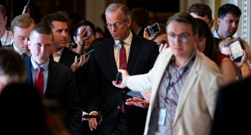 Republicans race toward crucial vote on Trump megabill despite uncertainties