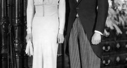 Wallis Simpson and the Duke of Windsor Edward VIII on their wedding day in May 1937
