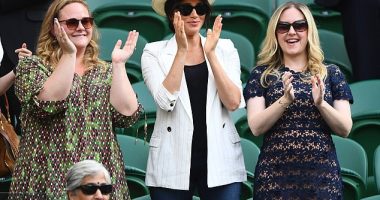 In July 2019 Meghan, who married Prince Harry the year before, attended the tournament to watch friend Serena Williams 'in a private capacity'