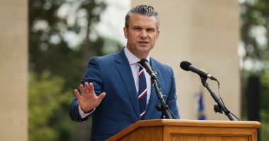 Secretary of Defense Hegseth speaks after strikes on Iran