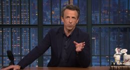 Seth Meyers takes bitter swipe at Trump over his feud with Gavin Newsom