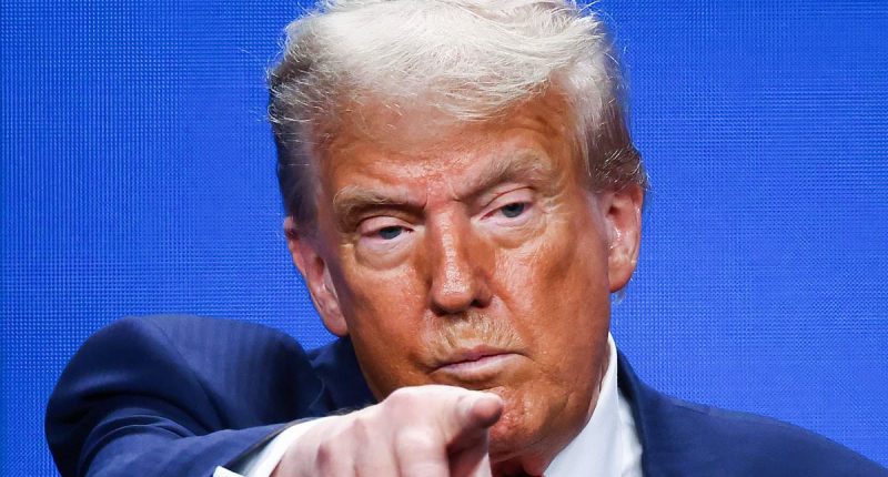 She's his mortal enemy who he brands the 'propagandist-in-chief'. Now Trump wants her 'thrown out like a dog'