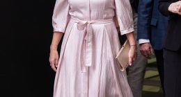 Sophie, Duchess of Edinburgh arriving at the 'Unsilenced: Sexual Violence in Conflict' at the Imperial War Museum which will run until 2 November, 2025