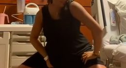 To mark her daughter's birthday, Meghan, the Duchess of Sussex, posted a video of her and husband Prince Harry dancing in the maternity suite