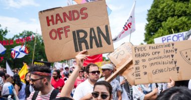 Thousands of Leftists Protest Iran Strikes Ahead of Hague NATO Summit