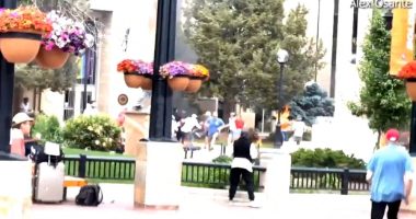 Tourist details new video of Boulder attack showing people on fire
