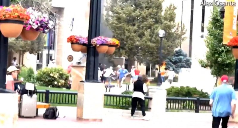 Tourist details new video of Boulder attack showing people on fire