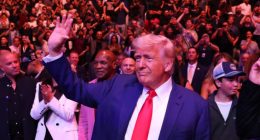 Trump Receives Hero’s Welcome at UFC 316 in New Jersey