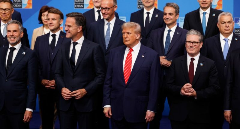 Trump defends Iran strikes, urges defense spending at NATO summit