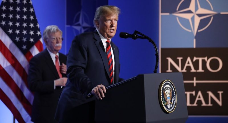 Trump heads to NATO as Middle East tensions take center stage