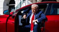 Trump plans to sell his brand new red Tesla to 'stick it' to Musk