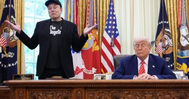 Trump reacts to claims that Elon Musk took drugs at White House