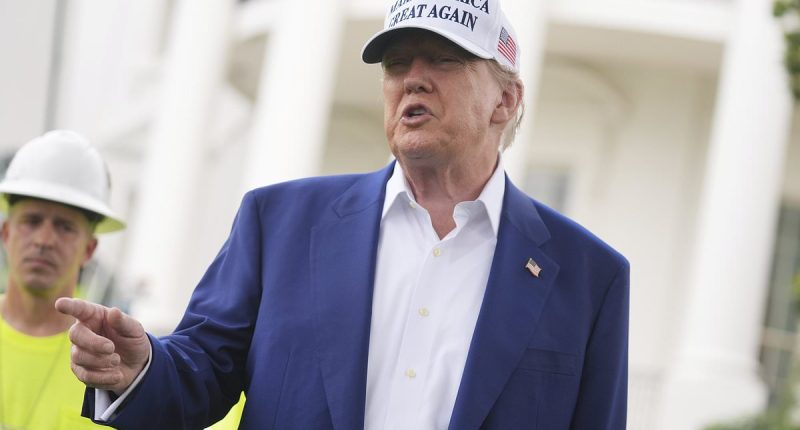 Trump shuts down reporter who asked whether he'll nuke Iran