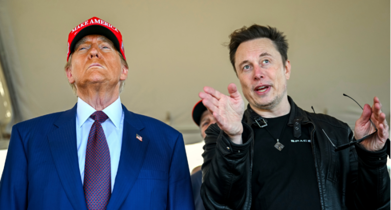 Trump threatens to cut 'crazy' Musk's government contracts
