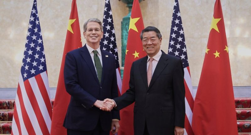 US, China say they have agreed on a framework to resolve trade disputes