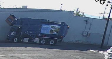 Videos: Man accidentally thrown in dumpster in Albuquerque