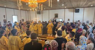 Who was Olga, the first female Orthodox saint from North America?