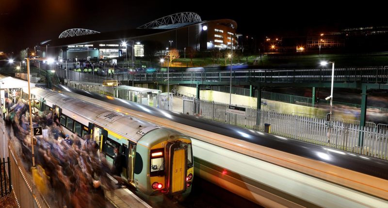 Why Away Fans In England Don’t Take The Train For Tuesday Night Games