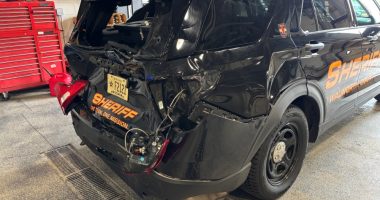 Wisconsin woman eating Taco Bell rear ends police car on interstate, deputy hospitalized