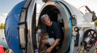 Stockton Rush preparing for a solo test dive in the Titan submersible.