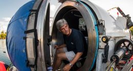 Stockton Rush preparing for a solo test dive in the Titan submersible.