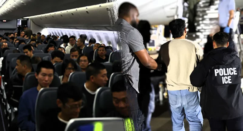 ‘High-risk’ ICE flight deports over 100 illegal aliens, including convicted felons, to China