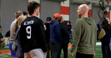 'He's ready for it' Altmyer thinks OC Barry Lunney can be a head coach