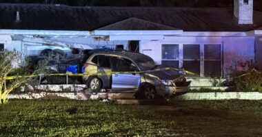 'I'm grateful to be alive': Renter speaks after two cars crash into St. Petersburg home