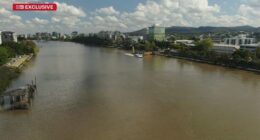 Raw, untreated sewage mixed with storm water is being discharged into the Brisbane River, sometimes up to tens of mega litres a month.