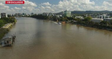 Raw, untreated sewage mixed with storm water is being discharged into the Brisbane River, sometimes up to tens of mega litres a month.