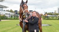Peta Tait, 43﻿, was working at the stables at the Cranbourne Training Centre yesterday when she was kicked in the head by a horse.