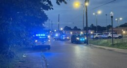 1 injured, multiple vehicles shot into at Woodlawn High School