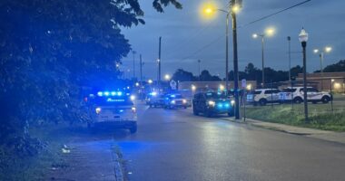 1 injured, multiple vehicles shot into at Woodlawn High School