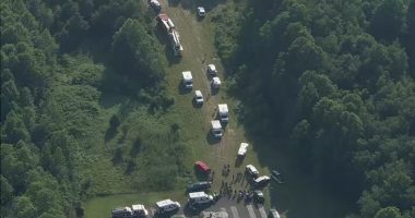 14 injured after skydiving aircraft goes off runway at Cross Keys Airport in Gloucester County, New Jersey
