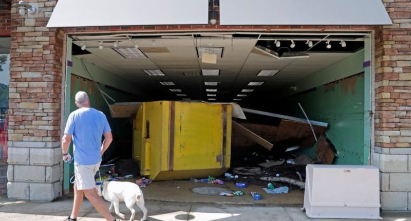 Flooding from Chantal's remnants forces dozens to flee homes in North Carolina
