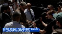 Singer Chris Brown pleads not guilty to 2 further charges over London nightclub assault case