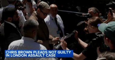 Singer Chris Brown pleads not guilty to 2 further charges over London nightclub assault case