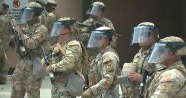 2,000 National Guardsmen being withdrawn from Los Angeles mission, Pentagon confirms