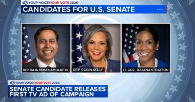 2026 midterms: US Senate candidate Raja Krishnamoorthi releases 1st TV ad of campaign ahead of Democratic primary election