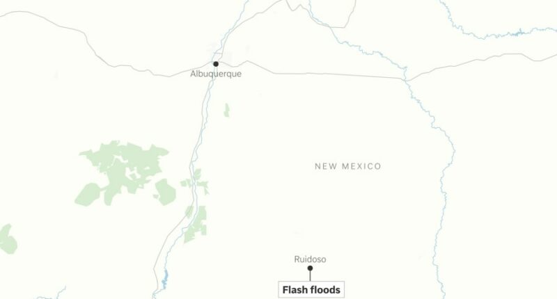 3 dead as flash flooding hits mountain village of Ruidoso in New Mexico, officials say