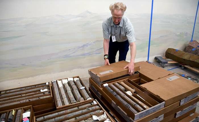 A Denver dino museum makes a find deep under own parking lot. Like 'a hole in one from the moon.'