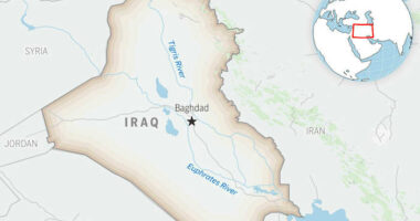 A fire at a mall in eastern Iraq kills 50 people