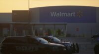 A man accused of stabbing 11 people at a Walmart is in Michigan authorities' custody