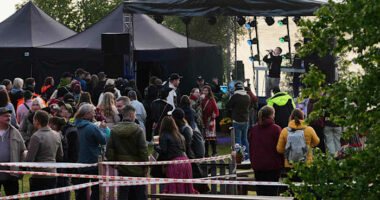 A rap festival near the Arctic Ocean delights crowds under the midnight sun